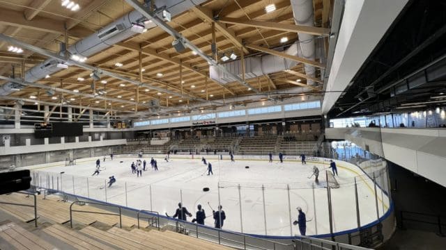 Amanda Stein captures Devils AM Skate on Saturday in Buffalo, NY at the HarborCenter.
