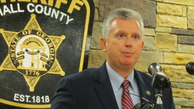 Undated file photo of Hall County Sheriff Gerald Couch
(HCSO)
