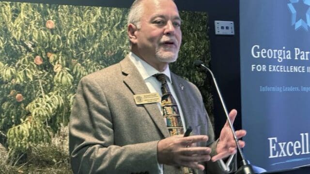 Three state agencies have launched a statewide initiative to provide opioid overdose reversal kits to every public school in Georgia with northeast Georgia schools scheduled to get them in the new year. (File photo. State Schools Supt. Richard Woods. Courtesy GDOE)