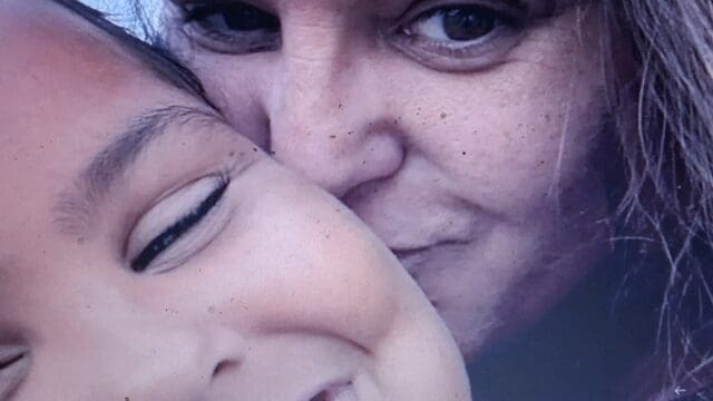 The GoFundMe account page includes this picture of the daughter and her mother. (GoFundMe photo)