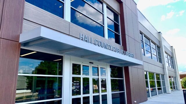 Hall County Library System headquarters building. (Hall County Government photo)