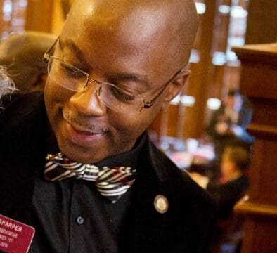 Sharper was allegedly earning $325 a week as a state representative and up to $275 per week working as a musician. His party rental business was also generating $2,231 per week, prosecutors said.

(SRNNEWS/AP file photo)