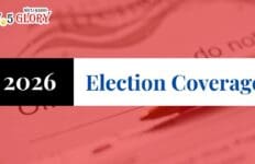 2026 Elective Coverage with station logo and voter ballot in the background.