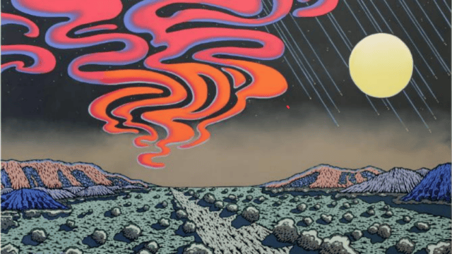 "Evening Moon with Sunset Clouds," by Daniel McCoy, is part of a new art installation opening at 5:30 p.m. Feb. 6, 2025, in the lobby of City Hall, 700 N. Main St.