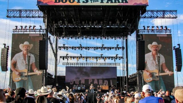 Jon Pardi at Boots in the Park