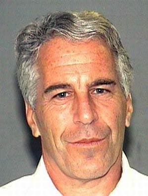 Photo Credit:  Mug shot of Jeffrey Epstein made available by the Palm Beach County Sheriff's Department, taken following his indictment for soliciting a prostitute in 2006